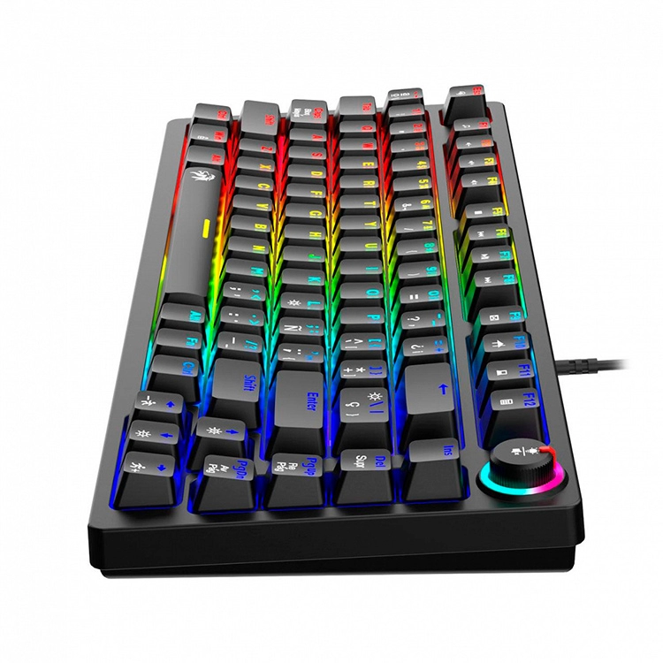Teclado Netmak Mecanico Retroiluminado Negro Art.NM-ABILITY